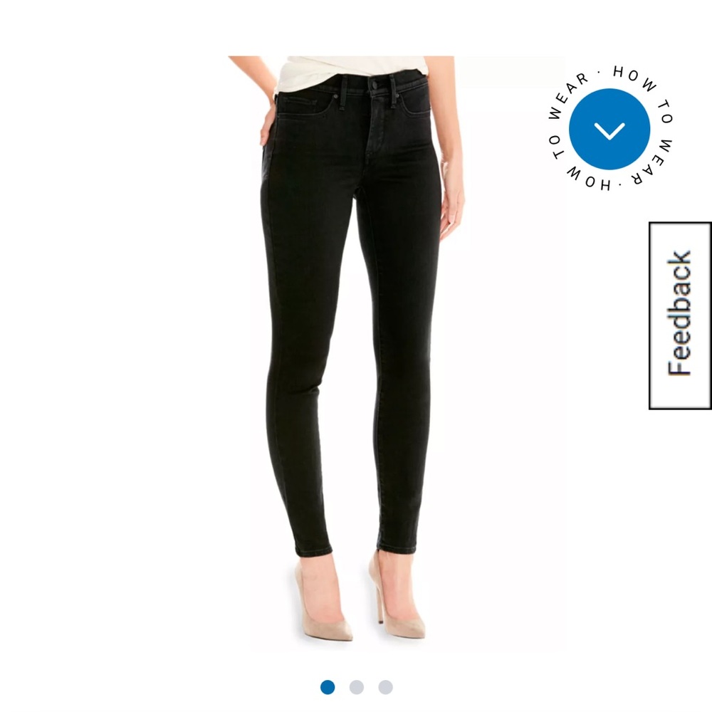 NWOT Levi’s Women's Black Skinny Jeans